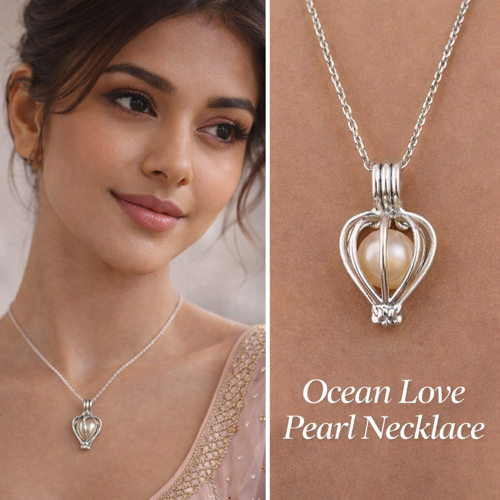 Ocean Love Pearl Necklace